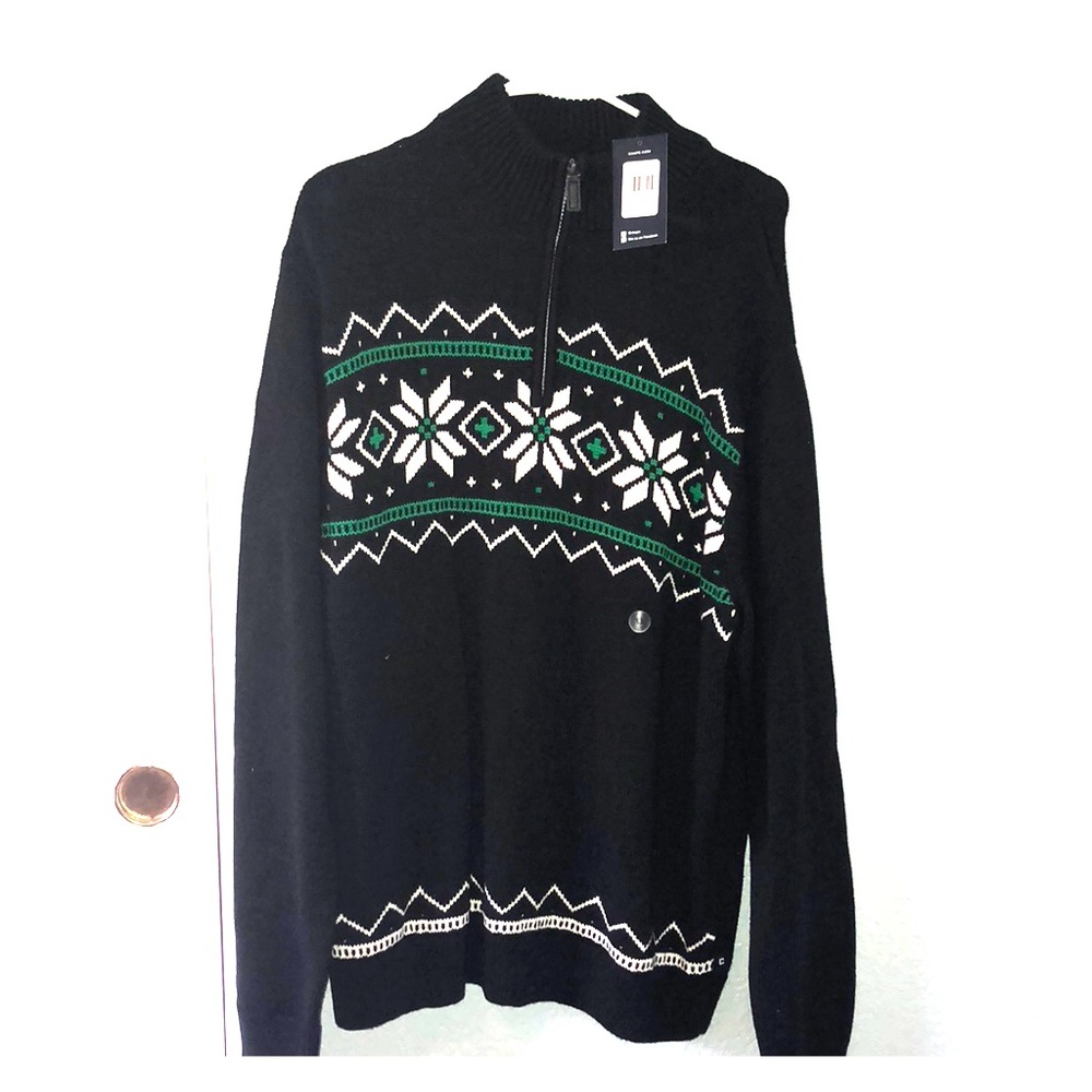 Black Christmas sweat